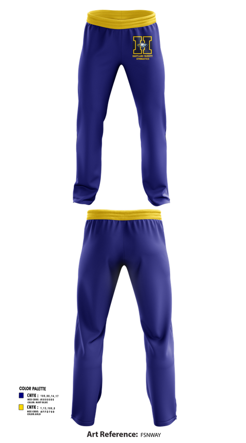 Sweatpants, Hartland Varsity Gymnastics, Spirit Store, Teamtime, Team time, sublimation, custom sports apparel, team uniforms, spirit wear, spiritwear, sports uniforms, custom shirts, team store, custom team store, fundraiser sports, apparel fundraiser