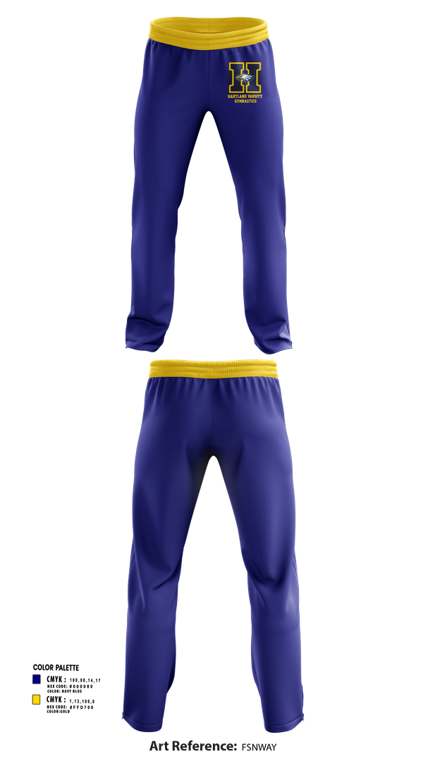 Sweatpants, Hartland Varsity Gymnastics, Spirit Store, Teamtime, Team time, sublimation, custom sports apparel, team uniforms, spirit wear, spiritwear, sports uniforms, custom shirts, team store, custom team store, fundraiser sports, apparel fundraiser