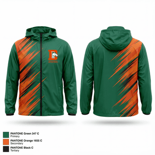 Windbreaker, Fredrick Douglass High School Broncos, Baseball, Teamtime, Team time, sublimation, custom sports apparel, team uniforms, spirit wear, spiritwear, sports uniforms, custom shirts, team store, custom team store, fundraiser sports, apparel fundraiser