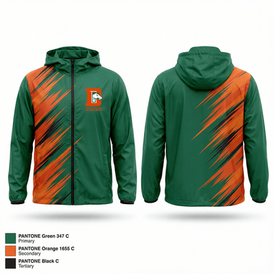 Fredrick Douglass High School Broncos 32324824 Windbreaker - 25