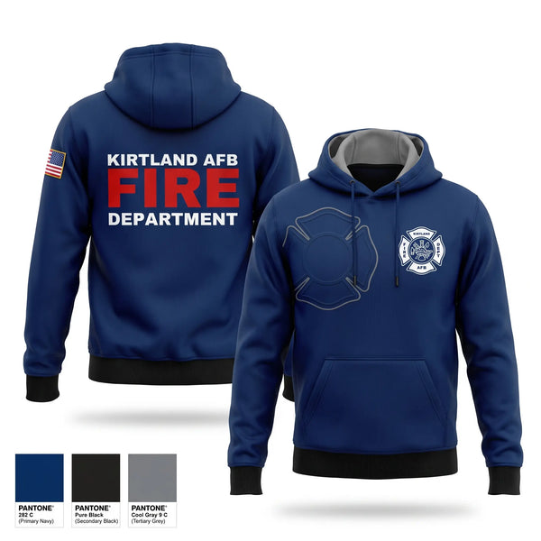 Hoodie, Kirtland AFB Fire Department, Fire Department, Teamtime, Team time, sublimation, custom sports apparel, team uniforms, spirit wear, spiritwear, sports uniforms, custom shirts, team store, custom team store, fundraiser sports, apparel fundraiser