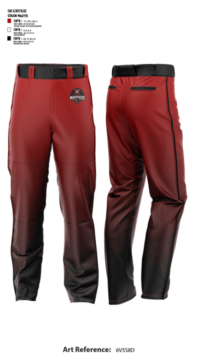 West Texas Mavericks Baseball Pants - 5