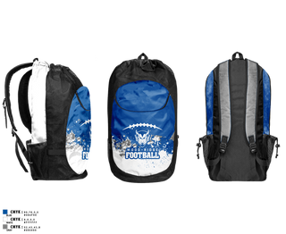 Gear Bag, Wood-Ridge Football, , Teamtime, Team time, sublimation, custom sports apparel, team uniforms, spirit wear, spiritwear, sports uniforms, custom shirts, team store, custom team store, fundraiser sports, apparel fundraiser