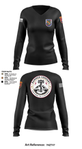 HHC 2/4SFAB Women's Long Sleeve V-neck Shirt - 6