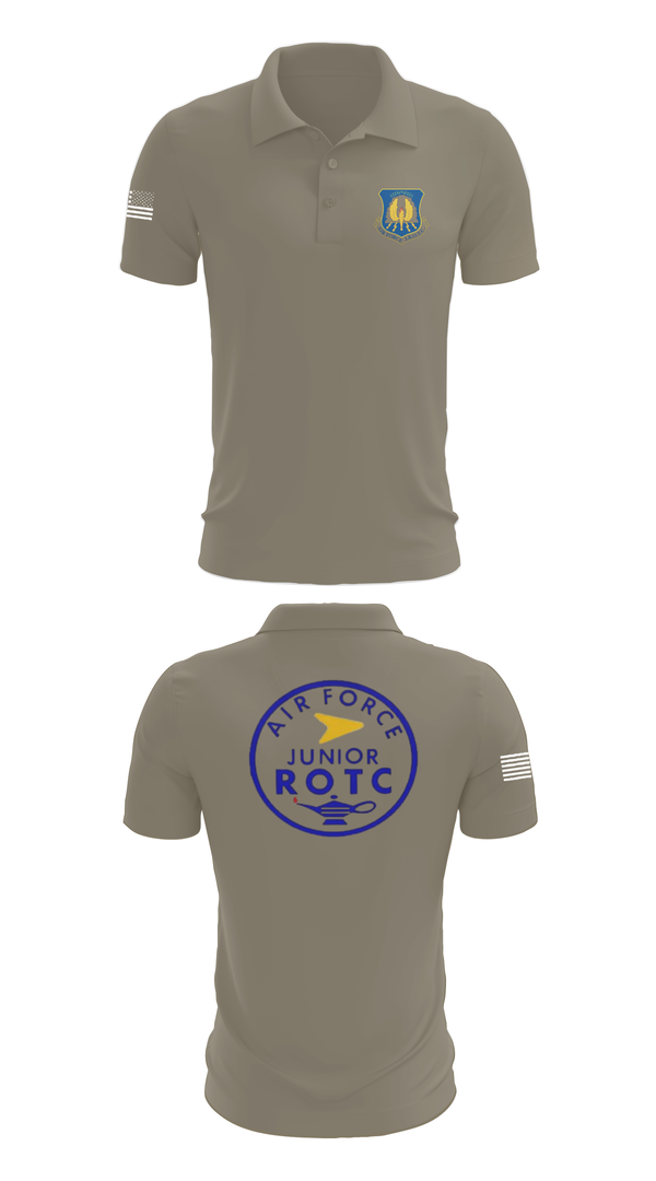 Short Sleeve Performance Polo, 61st Eagle Squadron, Air Force, Teamtime, Team time, sublimation, custom sports apparel, team uniforms, spirit wear, spiritwear, sports uniforms, custom shirts, team store, custom team store, fundraiser sports, apparel fundraiser