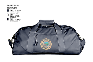Duffle Bag, Cedar Bluff Fire Department, Fire Department, Teamtime, Team time, sublimation, custom sports apparel, team uniforms, spirit wear, spiritwear, sports uniforms, custom shirts, team store, custom team store, fundraiser sports, apparel fundraiser