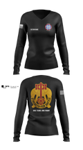373rd CSSB 57821300 Women's Long Sleeve V-neck Shirt - 5