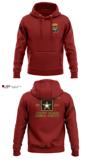 Hoodie, Tiger Battalion, Army, Teamtime, Team time, sublimation, custom sports apparel, team uniforms, spirit wear, spiritwear, sports uniforms, custom shirts, team store, custom team store, fundraiser sports, apparel fundraiser