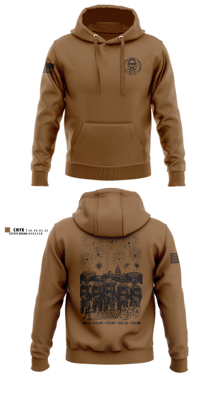 Hoodie, 460 Chemical Company, National Guard, Teamtime, Team time, sublimation, custom sports apparel, team uniforms, spirit wear, spiritwear, sports uniforms, custom shirts, team store, custom team store, fundraiser sports, apparel fundraiser