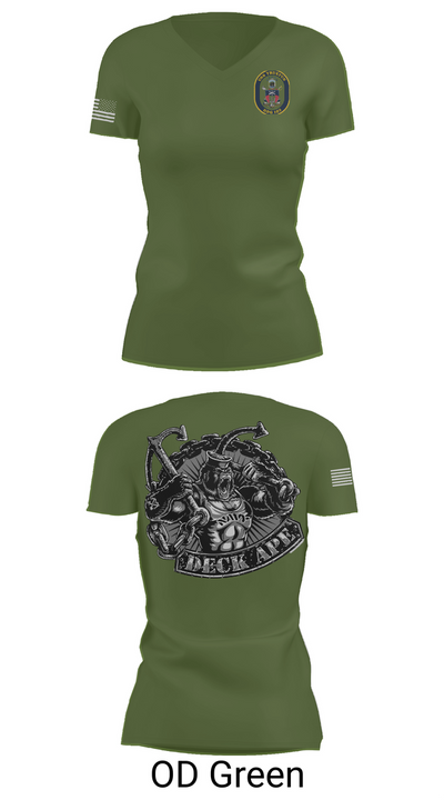 DDG 103 OD 52458326 Women's Short Sleeve V-neck Shirt - 46