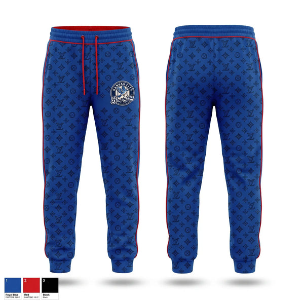 Sweatpants, Kansas City Bluebirds, Baseball, Teamtime, Team time, sublimation, custom sports apparel, team uniforms, spirit wear, spiritwear, sports uniforms, custom shirts, team store, custom team store, fundraiser sports, apparel fundraiser