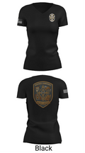 Heritage Companies Security Services Division 51399037 Women's Short Sleeve V-neck Shirt - 24