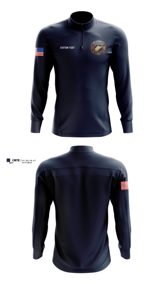Quarter Zip Jacket, Bluewell Volunteer Fire Department, Fire Department, Teamtime, Team time, sublimation, custom sports apparel, team uniforms, spirit wear, spiritwear, sports uniforms, custom shirts, team store, custom team store, fundraiser sports, apparel fundraiser