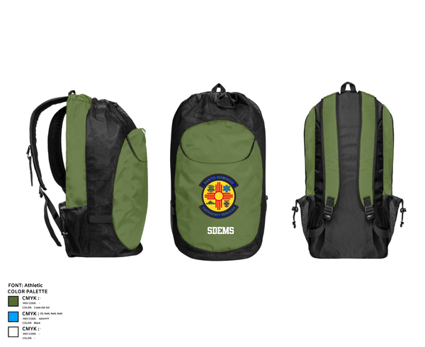 Gear Bag, SDEMS, , Teamtime, Team time, sublimation, custom sports apparel, team uniforms, spirit wear, spiritwear, sports uniforms, custom shirts, team store, custom team store, fundraiser sports, apparel fundraiser