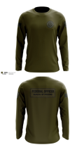 Federal bureau of prions Long Sleeve Performance Shirt - 3