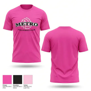Short Sleeve Performance Shirt, Metro Sports Center Volleyball, Men's Volleyball, Teamtime, Team time, sublimation, custom sports apparel, team uniforms, spirit wear, spiritwear, sports uniforms, custom shirts, team store, custom team store, fundraiser sports, apparel fundraiser