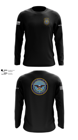 Long Sleeve Performance Shirt, DEPARTMENT OF THE ARMY CIVILIAN POLICE, Army, Teamtime, Team time, sublimation, custom sports apparel, team uniforms, spirit wear, spiritwear, sports uniforms, custom shirts, team store, custom team store, fundraiser sports, apparel fundraiser