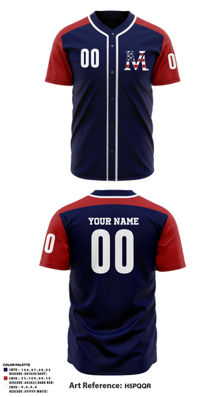 Full Button Baseball Jersey, Veterans Memorial Eagles, Baseball, Teamtime, Team time, sublimation, custom sports apparel, team uniforms, spirit wear, spiritwear, sports uniforms, custom shirts, team store, custom team store, fundraiser sports, apparel fundraiser