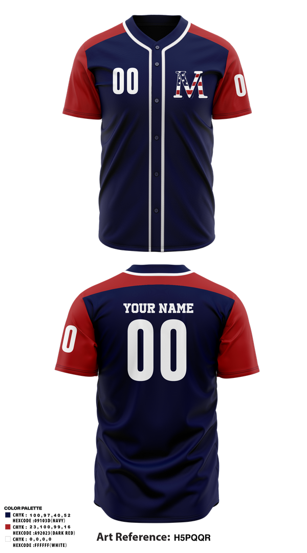 Full Button Baseball Jersey, Veterans Memorial Eagles, Baseball, Teamtime, Team time, sublimation, custom sports apparel, team uniforms, spirit wear, spiritwear, sports uniforms, custom shirts, team store, custom team store, fundraiser sports, apparel fundraiser