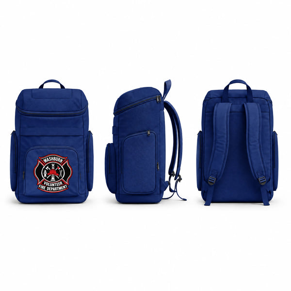 Gear Bag, Washburn Fire and Rescue, Fire Department, Teamtime, Team time, sublimation, custom sports apparel, team uniforms, spirit wear, spiritwear, sports uniforms, custom shirts, team store, custom team store, fundraiser sports, apparel fundraiser