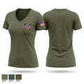 Colebrook Police Department Women's Short Sleeve V-neck Shirt - 1