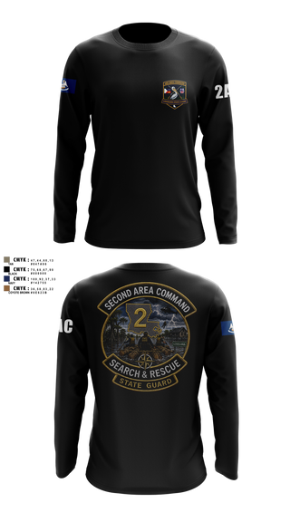 Long Sleeve Performance Shirt, Louisiana State Guard, Army, Teamtime, Team time, sublimation, custom sports apparel, team uniforms, spirit wear, spiritwear, sports uniforms, custom shirts, team store, custom team store, fundraiser sports, apparel fundraiser