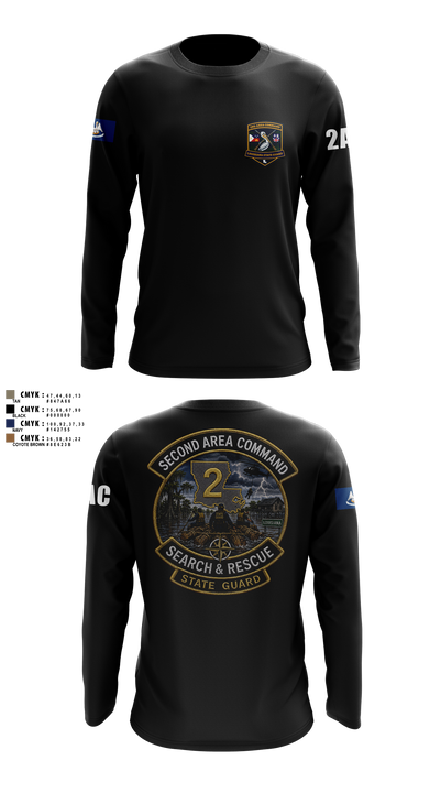 2nd area command 59908555 Long Sleeve Performance Shirt 23