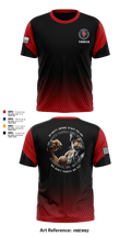 AFJROTC MS-081 DRONE TEAM 88778530 Short Sleeve Performance Shirt - 214