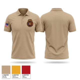 Short Sleeve Performance Polo, Macon-Bibb Fire Investigation Division, Fire Department, Teamtime, Team time, sublimation, custom sports apparel, team uniforms, spirit wear, spiritwear, sports uniforms, custom shirts, team store, custom team store, fundraiser sports, apparel fundraiser