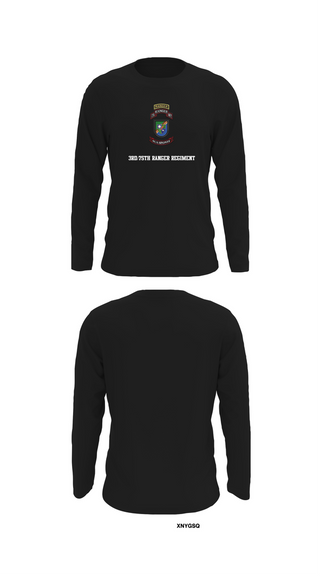 Long Sleeve Performance Shirt, 3rd/75th Ranger Regiment, , Teamtime, Team time, sublimation, custom sports apparel, team uniforms, spirit wear, spiritwear, sports uniforms, custom shirts, team store, custom team store, fundraiser sports, apparel fundraiser