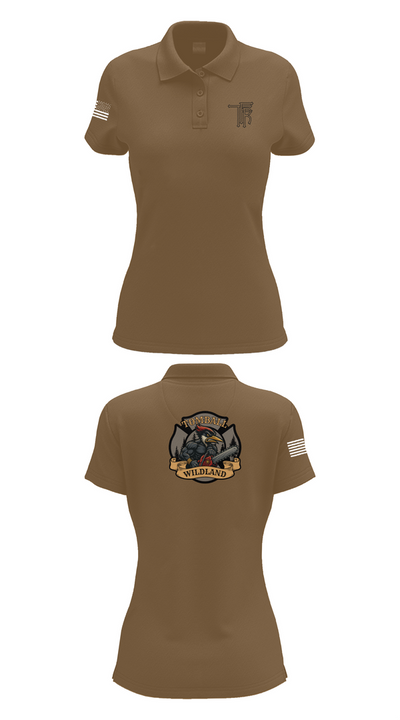 Tomball Wildland 83811767 Women's Short Sleeve Performance Polo  - 15