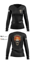 CJTF-HOA 54156011 Women's Long Sleeve V-neck Shirt - 3