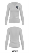 Valmeyer Bucs 17051913 Women's Long Sleeve V-neck Shirt - 11