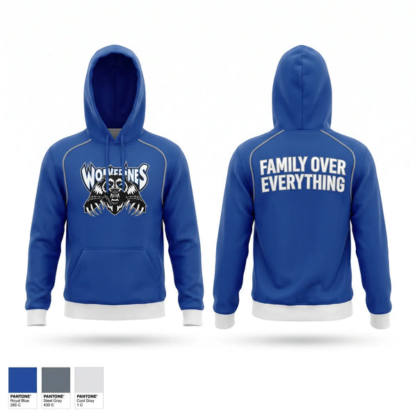 Hoodie, Dunbar Wolverines, Women's Basketball, Teamtime, Team time, sublimation, custom sports apparel, team uniforms, spirit wear, spiritwear, sports uniforms, custom shirts, team store, custom team store, fundraiser sports, apparel fundraiser
