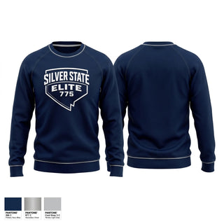 Crew Neck Sweatshirt, SilverStateElite, Baseball, Teamtime, Team time, sublimation, custom sports apparel, team uniforms, spirit wear, spiritwear, sports uniforms, custom shirts, team store, custom team store, fundraiser sports, apparel fundraiser