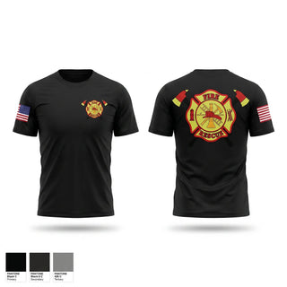 Short Sleeve Performance Shirt, Dixie Volunteer Fire Department, Fire Department, Teamtime, Team time, sublimation, custom sports apparel, team uniforms, spirit wear, spiritwear, sports uniforms, custom shirts, team store, custom team store, fundraiser sports, apparel fundraiser