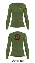 9th Engineer Support Battalion 95542880 Women's Long Sleeve V-neck Shirt - 57