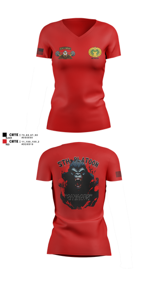 Womens Short Sleeve Vneck Shirt, Echo Company, , Teamtime, Team time, sublimation, custom sports apparel, team uniforms, spirit wear, spiritwear, sports uniforms, custom shirts, team store, custom team store, fundraiser sports, apparel fundraiser