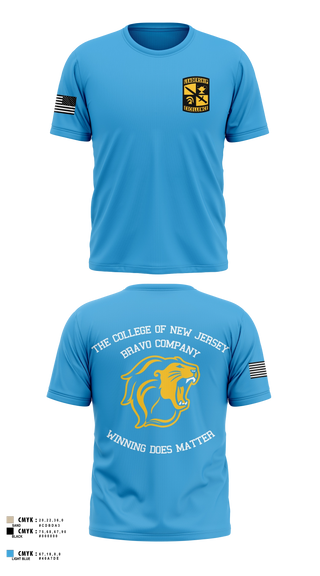 Short Sleeve Performance Shirt, Tiger Battalion: B Co. ROTC, Army, Teamtime, Team time, sublimation, custom sports apparel, team uniforms, spirit wear, spiritwear, sports uniforms, custom shirts, team store, custom team store, fundraiser sports, apparel fundraiser