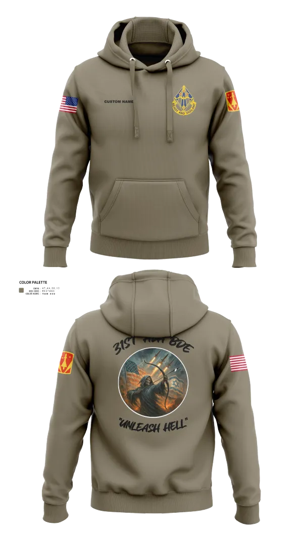 Hoodie, HHB, 31st ADA BDE, , Teamtime, Team time, sublimation, custom sports apparel, team uniforms, spirit wear, spiritwear, sports uniforms, custom shirts, team store, custom team store, fundraiser sports, apparel fundraiser