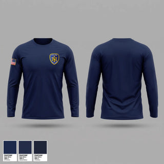 Long Sleeve Performance Shirt, Village of Clinton Police, Police, Teamtime, Team time, sublimation, custom sports apparel, team uniforms, spirit wear, spiritwear, sports uniforms, custom shirts, team store, custom team store, fundraiser sports, apparel fundraiser