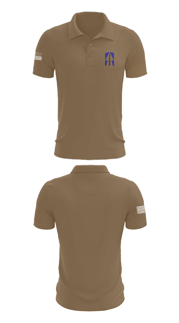 Short Sleeve Performance Polo, 76th IBCT, , Teamtime, Team time, sublimation, custom sports apparel, team uniforms, spirit wear, spiritwear, sports uniforms, custom shirts, team store, custom team store, fundraiser sports, apparel fundraiser