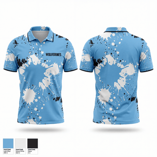 Short Sleeve Performance Polo, Wolverines, Baseball, Teamtime, Team time, sublimation, custom sports apparel, team uniforms, spirit wear, spiritwear, sports uniforms, custom shirts, team store, custom team store, fundraiser sports, apparel fundraiser