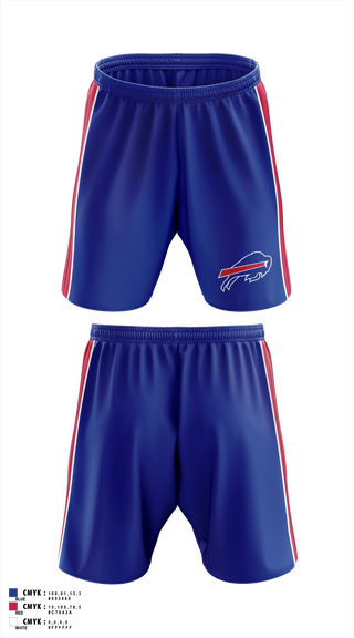 Athletic Shorts With Pockets, Buffalo Blizzards Wheelchair Basketball team, Men's Basketball, Teamtime, Team time, sublimation, custom sports apparel, team uniforms, spirit wear, spiritwear, sports uniforms, custom shirts, team store, custom team store, fundraiser sports, apparel fundraiser