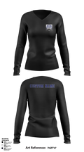 East Senior High School Band 81739960 Women's Long Sleeve V-neck Shirt - 5