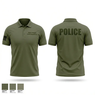 Short Sleeve Performance Polo, Ohkay Owingeh Police Department, Police, Teamtime, Team time, sublimation, custom sports apparel, team uniforms, spirit wear, spiritwear, sports uniforms, custom shirts, team store, custom team store, fundraiser sports, apparel fundraiser