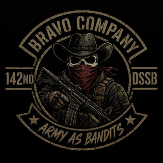 Womens Long Sleeve Vneck Shirt, 142nd DSSB Bravo Company, Army, Teamtime, Team time, sublimation, custom sports apparel, team uniforms, spirit wear, spiritwear, sports uniforms, custom shirts, team store, custom team store, fundraiser sports, apparel fundraiser