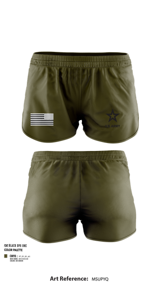 Ranger Panties, Central Illinois Company, Army, Teamtime, Team time, sublimation, custom sports apparel, team uniforms, spirit wear, spiritwear, sports uniforms, custom shirts, team store, custom team store, fundraiser sports, apparel fundraiser