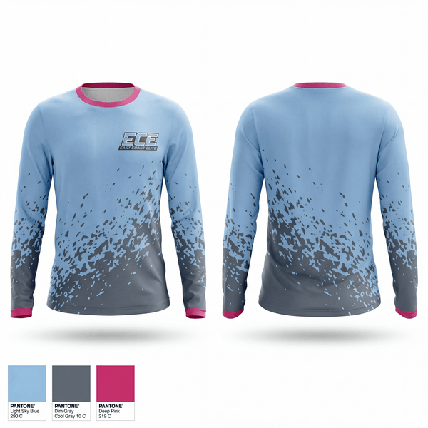 Long Sleeve Performance Shirt, East Coast Elite 12 U, Softball, Teamtime, Team time, sublimation, custom sports apparel, team uniforms, spirit wear, spiritwear, sports uniforms, custom shirts, team store, custom team store, fundraiser sports, apparel fundraiser