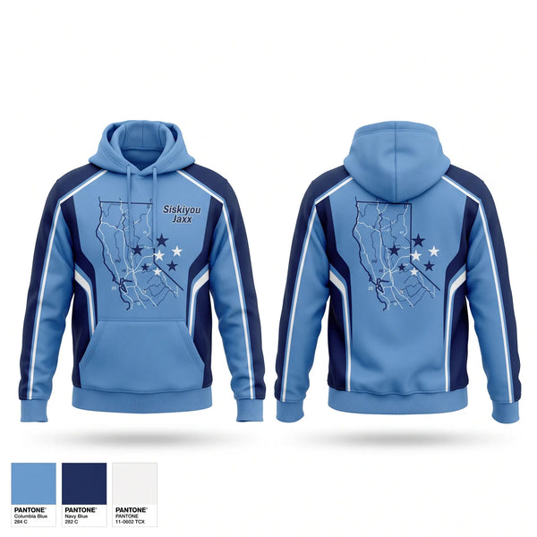 Hoodie, Siskiyou Jaxx, Softball, Teamtime, Team time, sublimation, custom sports apparel, team uniforms, spirit wear, spiritwear, sports uniforms, custom shirts, team store, custom team store, fundraiser sports, apparel fundraiser
